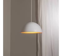BEGA Lámpara colgante LED Studio Line 50996, blanco/cobre, Ø 35 cm