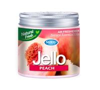 Begchy Ambientador de gel para coche, 220 g, bálsamo desodorizante, fragancia de larga duración, aroma de aromaterapia para coche, melocotón