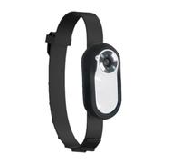 Begchy Cámara de acción deportiva con collar de , cámaras inalámbricas con lente gran angular de 170 grados, cámara de acción deportiva (A)