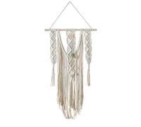 Begchy Colgante Tejido una Mano Macramé Colgante de Pared Arte Tejido Tapiz ArtesaníAs Bohemias DecoracióN Hermoso Tapiz