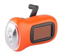 Begchy Linterna Solar con Manivela Manual, Luz LED de Emergencia, Linterna para Carpa, Equipo de Emergencia para Senderismo, Acampada y Supervivencia