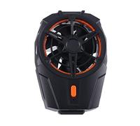 Begchy Mini Ventilador de RefrigeracióN Universal para TeléFono MóVil, Radiador, Juego Turbo Hurricane, Modelo de BateríA de Disipador de Fresco, Negro