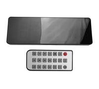 Begchy Reloj de Pared Digital Pantalla Grande, Relojes de Pared Grandes, Reloj Digital LED Moderno con Control Remoto para DecoracióN de Habitaciones Verde