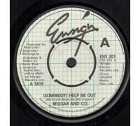 BEGGAR AND CO - SOMEBODY HELP ME OUT 7 INCH (7" VINYL 45) UK ENSIGN 1981