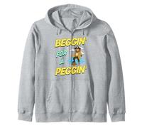 Beggin' For A Peggin' Funny Pirata Ofensiva Inapropiada Sudadera con Capucha