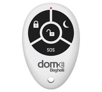 Beghelli - Mando a Distancia antirrobo con tecnología Lora, batería CR2032 incluida, botón SOS, Alcance 100 Metros, para Central Dom-e Cód. 60105