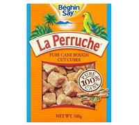 Beghin Say La Perruche Pura De Caña De Cubos De Corte Basto (500g) (Paquete de 2)