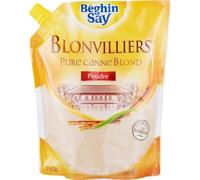 Beghin Say Sucre Blonvilliers Pure Caña Rubia Polvo 750 g (lote de 6)
