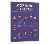Beginner AM Yoga Poster Gentle Wake Up Flow