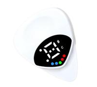 Beginner Guitar Tuner | 2in1 Guitar Picks Set | Electric Guitar Accessories | Battery Powered Guitar Tuner | Acoustic Guitar Tuning Device Beginner Friendly For Tuning Your Guitar