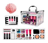 Beginner Makeup Kit, Complete Makeup Kit, Professional Beauty Tools, Face Make Up Accessories, Cosmetic Bag Included, Ideal for Daily Use, Travel Friendly, Women and Girls