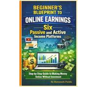 Beginner’s Blueprint to Online Earnings: Six(6) Passive and Active Income Platforms: Step-by-Step Guide to Making Money Online Without Investment.