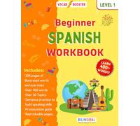 Beginner Spanish Workbook: Learn over 400 words! Level 1