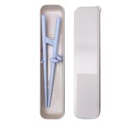 Beginner Training Chopsticks, Grip Aid Chopsticks, Beginner Practice Utensils, Ergonomic Learning Stick Helper for Preschool Adults Seniors Elderly Home Travel School Nursing Training Dining 20.2cm