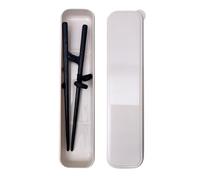 Beginner Training Chopsticks, Grip Aid Chopsticks, Beginner Practice Utensils, Ergonomic Learning Stick Helper for Preschool Adults Seniors Elderly Home Travel School Nursing Training Dining 20.2cm