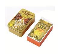 Beginners Game Card for Golden Art Nouveau Tarot