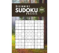 Beginners Sudoku Puzzles: 200 Easy and Medium Beginner Sudoku Puzzles | 6x9 Inches |200 Puzzles | Solutions Included