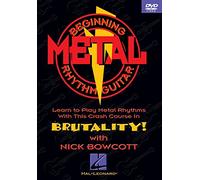 Beginning metal rhythm guitar (dvd) (dvd)
