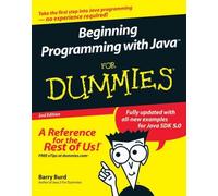 Beginning Programming with Java For Dummies by Barry Burd (15-Apr-2005) Paperback