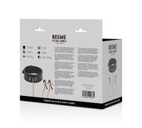 BEGME Black Edition Collar Con Cadenas - Diseño Elegante En Neopreno Para Estimulación Sensorial