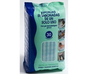 Begobaño Esponjas Enjabonadas Desechables 30 unidades - Higiene Corporal