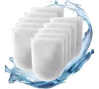 Begonia 10 almohadillas de filtro de repuesto para Tetra EasyCrystal Filter Pack C600, almohadillas de filtro con carbón activo y zeolita, almohadillas de repuesto para acuario Tetra EasyCrystal