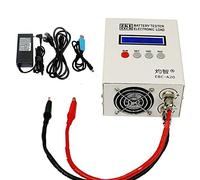 Begoniape Comprobador de capacidad de batería con función de carga y descarga, comprobador de batería, pantalla LCD, capacidad de batería, comprobador para baterías de litio, baterías de plomo EBC-A20