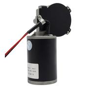 Begoniape Motor de engranaje de 12V DC 60W motor reductor de tornillo velocidad de torsión motor eléctrico para estacionamiento, calandro, extrusora, mezclador 220rpm