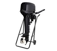 Begoniape Motor de Transporte en Carro Motorizado Soporte para Motor Fuera de Borda Soporte de Motor Fuera de Borda 70kg Antideslizante Capacidad Plegable 70kg Carro para Motor Fuera de Borda