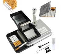 BeGrit Máquina de llenado de cigarrillos de 8 mm Máquina Manual para Cigarrillos Maquina para Tabaco Automática Máquina Compactadora de Cigarrillos Maquina de Tabaco con Étui à cigarettes Pitillera