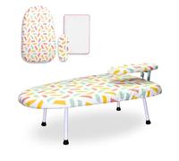 BeGrit Mesa Planchar Tabla de Planchar Pequena con Patas Plegables Mini Funda para Tabla de Planchar Mangas Ironing Board Planchado Tabua de Engomar 60 × 35 cm