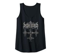 Behemoth Opus Grey Cross Camiseta sin Mangas, Mujer, Negro, XL