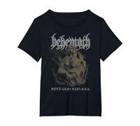 Behemoth Post God Nirvana Camiseta, Mujer Tallas Grandes, Negro, 1XL Grande