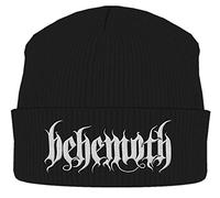 Behemoth Sombrero de Beanie Cap band Logo Oficial nuevo negro