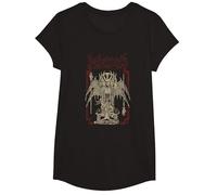Behemoth Tour 2018 Camiseta, Niñas, Negro, XS