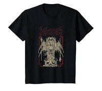 Behemoth Tour 2018 Camiseta, Niños, Negro, 2 años