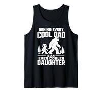 Behind Every Cool Dad is an Even Cooler Daughter Camiseta sin Mangas