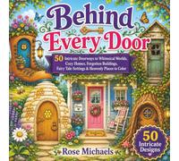 Behind Every Door: 50 Intricate Doorways to Whimsical Worlds, Cozy Homes, Forgotten Buildings, Fairy Tale Settings & Heavenly Places to Color