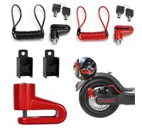 Behogan 2 unidades de cerradura de seguridad para scooter eléctrico Xiaomi M365 1S Pro2