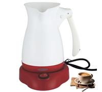 Behogan Cafetera Eléctrica, 500ML 500W Cafetera Turca Eléctrica, Turco e Cafetera E, Cafetera Turca Para El Hogar, Oficina, Blanco