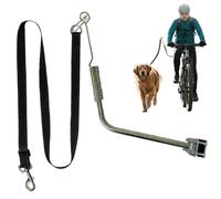 Behogan Correa de perro para bicicleta: correa para perros de bicicleta con manos libres, longitud ajustable, amortiguadora de golpes, para perros, para actividades al aire libre