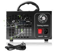Behogan Generador de ozono 60000 mg/h, dispositivo de ozono O3, purificador de aire de ozono con temporizador de 60 minutos hasta para vivienda, ozonizador industrial, dispositivo de ozono para coche