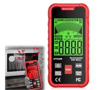 Behogan Medidor EMF: Medidor Electrónico EMF, Radiación Electromagnética 3 en 1 para EF MF RF, Pantalla LCD, Detector de Radiación, Detector de Radiación Digital de Mano Detector de Radiación para