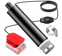 Behogan Mini bomba de agua para Einhell PXC 18 V, batería de iones de litio, 30 l/min, 4500 R/min, bomba sumergible para Einhell batería 18 V bomba de agua sucia, para jardín, jacuzzi, tanque, piscina