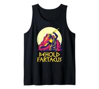 Behold Fartacus Camisa Fart Joke Greek Gods Spartan Funny Tee Camiseta sin Mangas