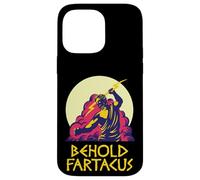 Behold Fartacus Camisa Fart Joke Greek Gods Spartan Funny Tee Carcasa para iPhone 14 Pro Max