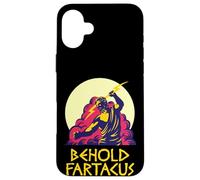 Behold Fartacus Camisa Fart Joke Greek Gods Spartan Funny Tee Carcasa para iPhone 16 Plus