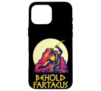 Behold Fartacus Camisa Fart Joke Greek Gods Spartan Funny Tee Carcasa para iPhone 16 Pro Max