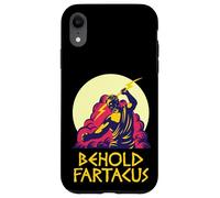 Behold Fartacus Camisa Fart Joke Greek Gods Spartan Funny Tee Carcasa para iPhone XR