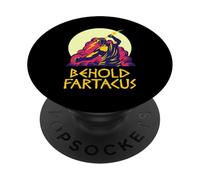 Behold Fartacus Camisa Fart Joke Greek Gods Spartan Funny Tee PopSockets PopGrip Adhesivo
